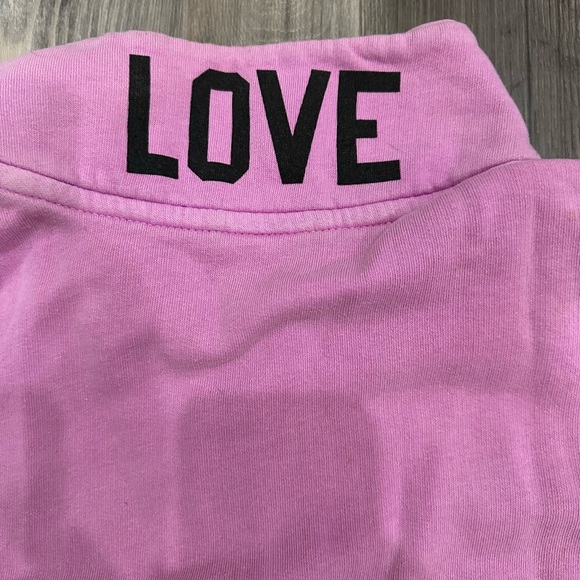 PINK Victoria Secret Pullover Sweatshirt, Bright Purple/Pink Sz XS - Picture 4 of 4
